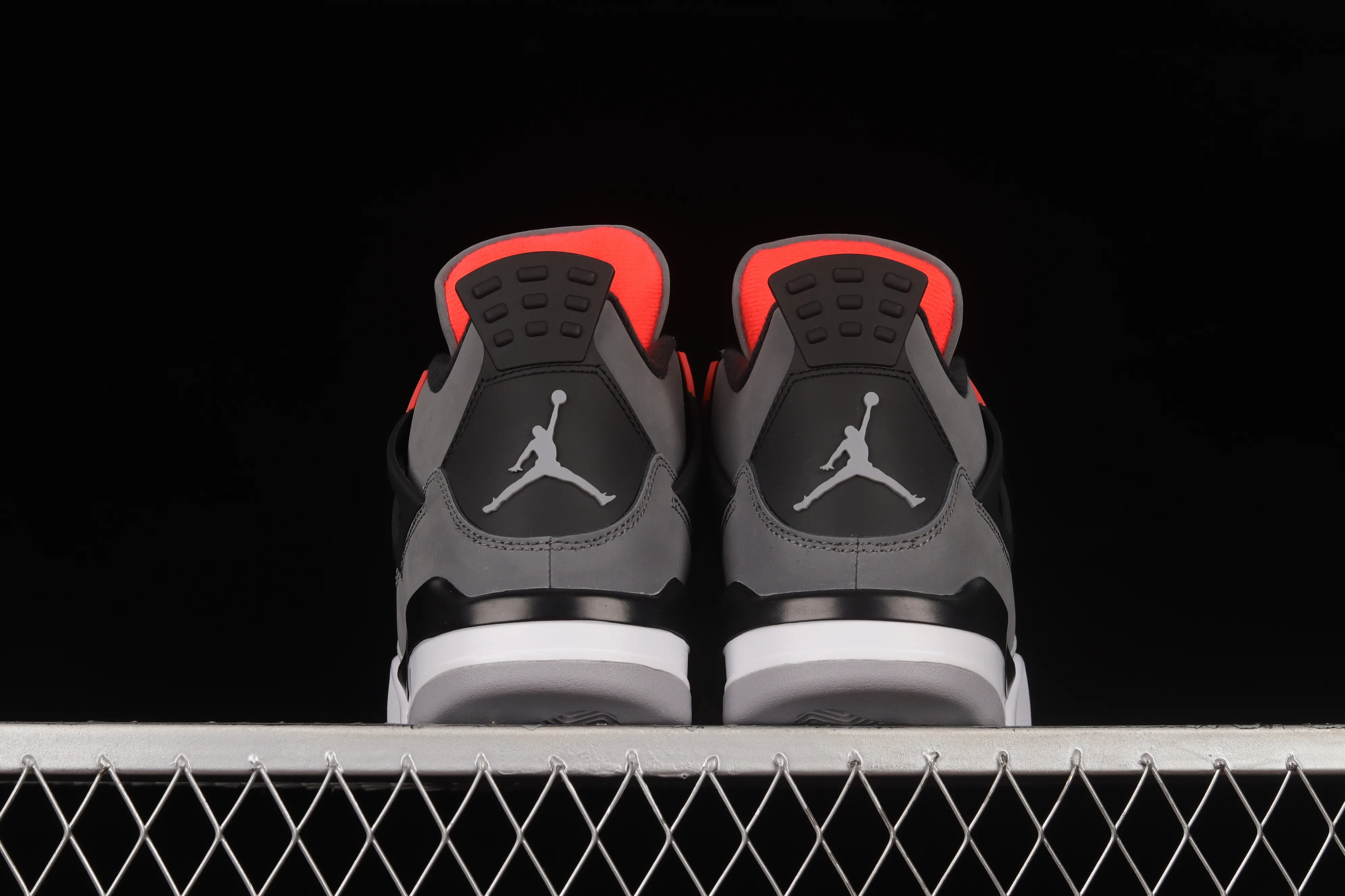 All categories Air Jordan Jordan series basketball shoes Air Jordan 4 foreign trade version Air Jordan 4 Retro "Infrared" AJ4 Joe 4 black gray infrared DH6927-061